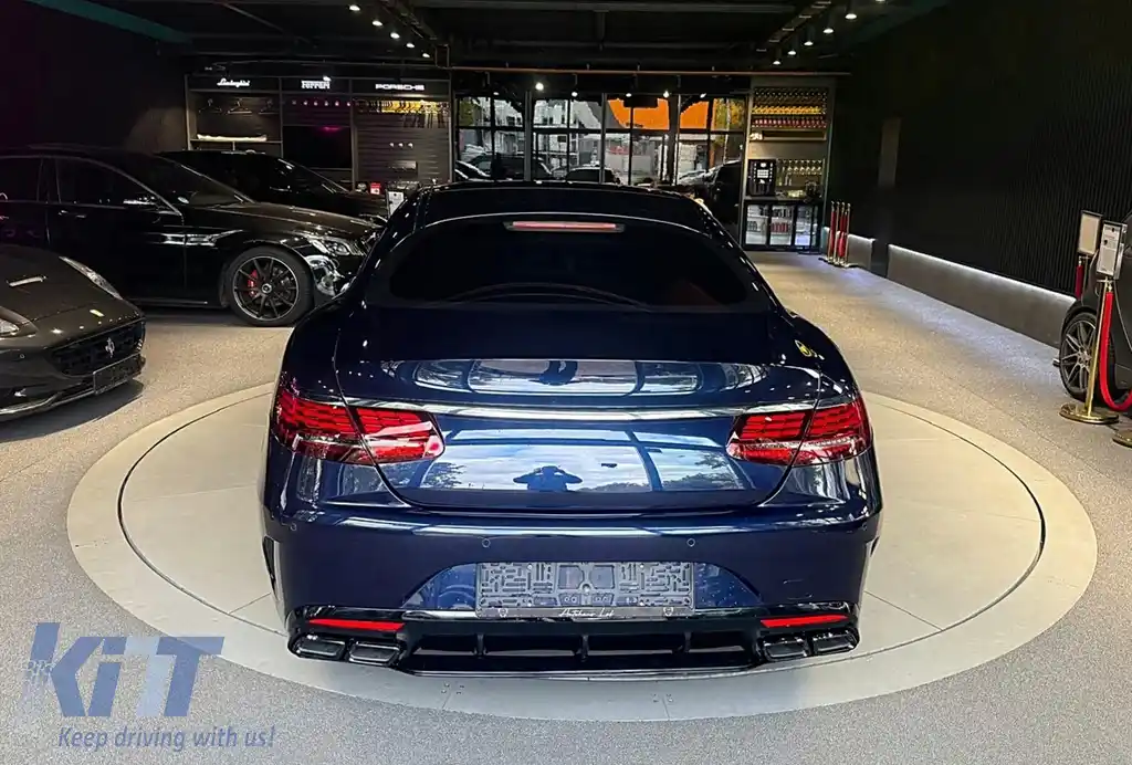 Pachet Exterior compatibil cu Mercedes S-Class C217 Coupe Sport Line (2015-2021) S63 Design-image-6126862