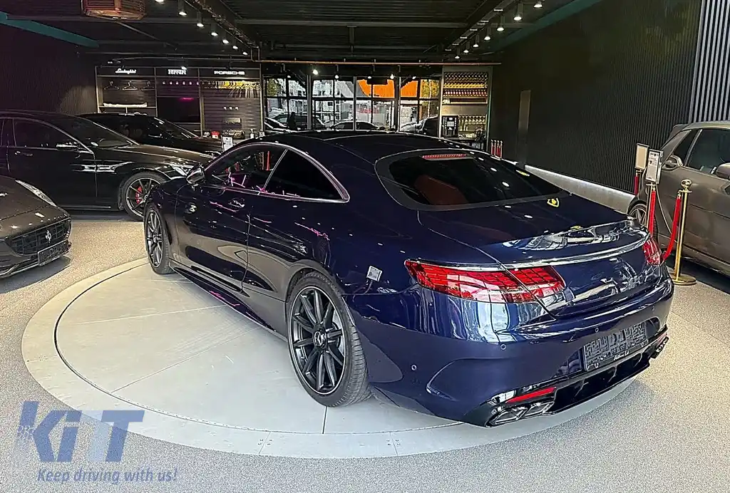 Pachet Exterior compatibil cu Mercedes S-Class C217 Coupe Sport Line (2015-2021) S63 Design-image-6126863