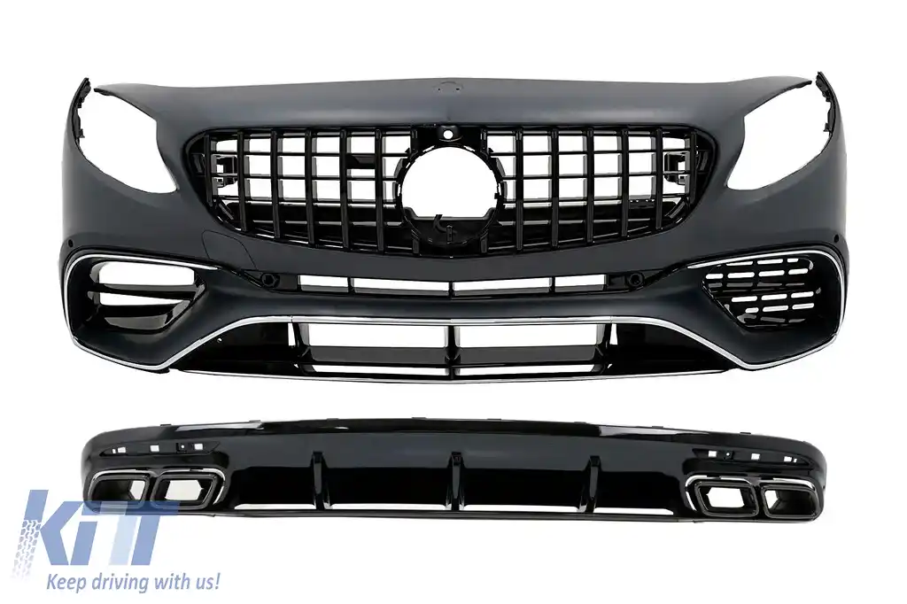 Pachet Exterior compatibil cu Mercedes S-Class C217 Coupe Sport Line (2015-2021) S63 Design