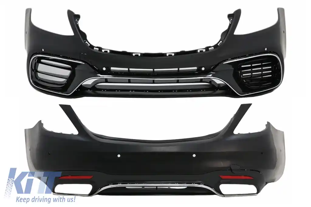 Pachet Exterior compatibil cu Mercedes S-Class W222 Facelift (06.2017-08.2020) S63 Design