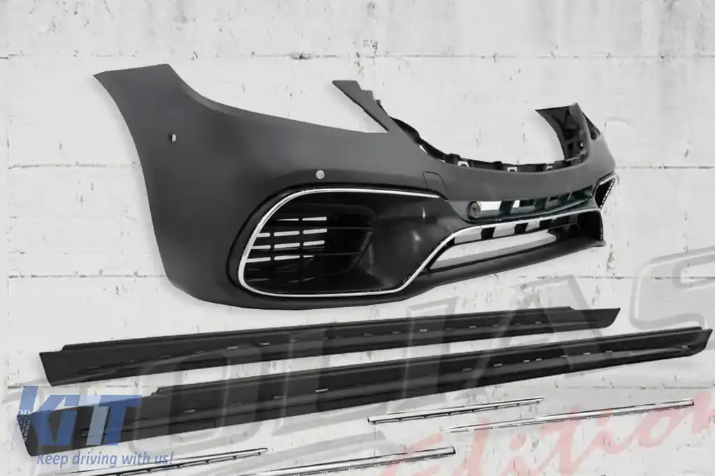 Pachet Exterior compatibil cu Mercedes S-Class W222 Facelift (2013-08.2020) S63 Design-image-6128143