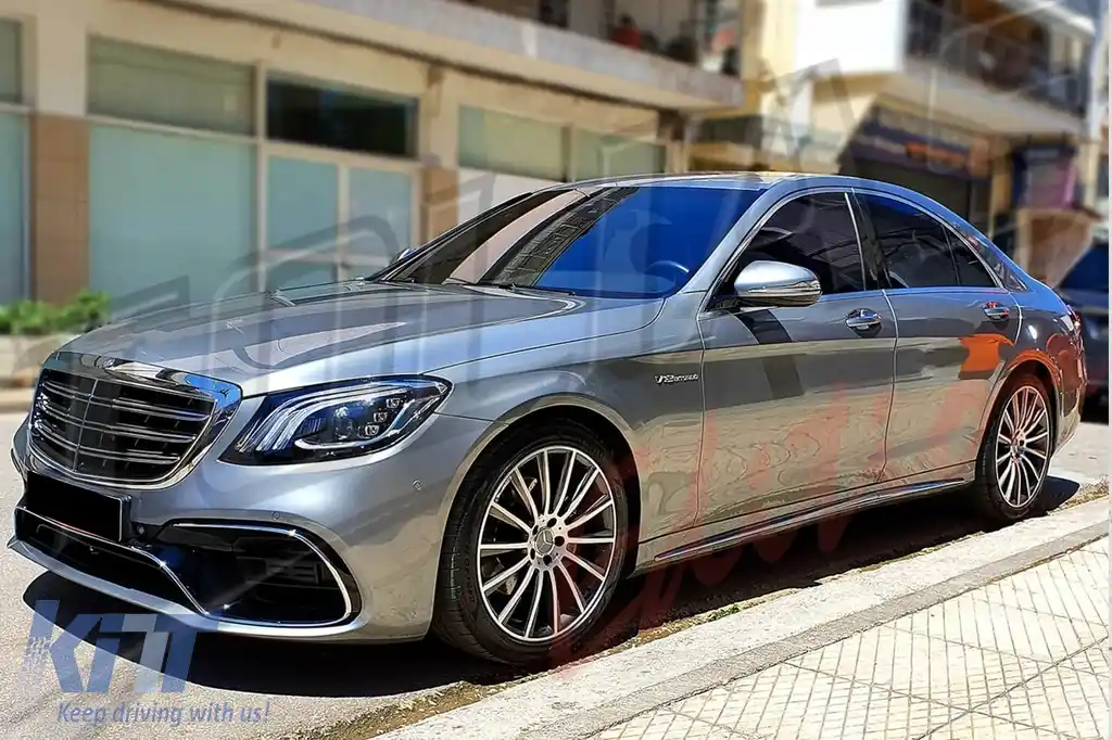 Pachet Exterior compatibil cu Mercedes S-Class W222 Facelift (2013-08.2020) S63 Design-image-6128146