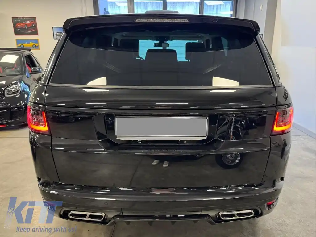 Pachet Exterior compatibil cu Range Rover Sport L494 Facelift (2018-2020) SVR Design-image-6127846