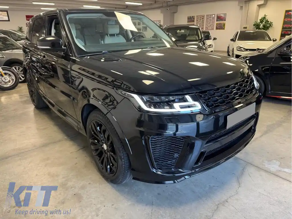 Pachet Exterior compatibil cu Range Rover Sport L494 Facelift (2018-2020) SVR Design-image-6127847