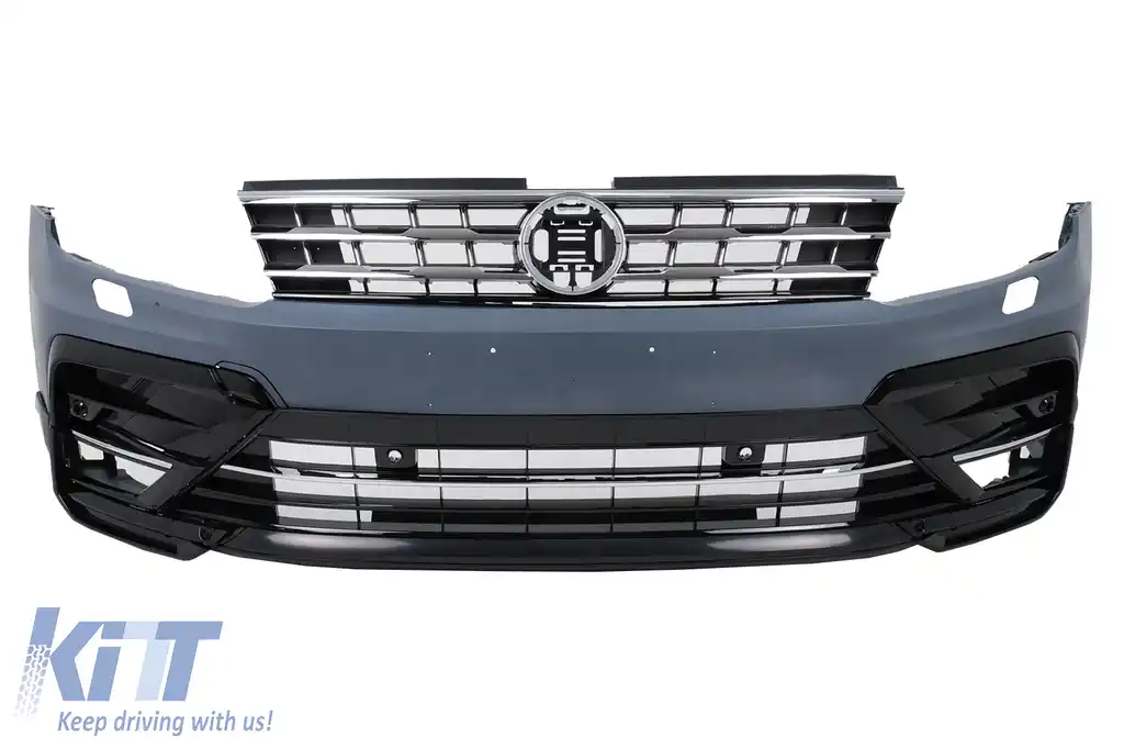 Pachet Exterior compatibil cu VW Tiguan II Mk2 AD BW (2016-2019) R-Line Design-image-6108577