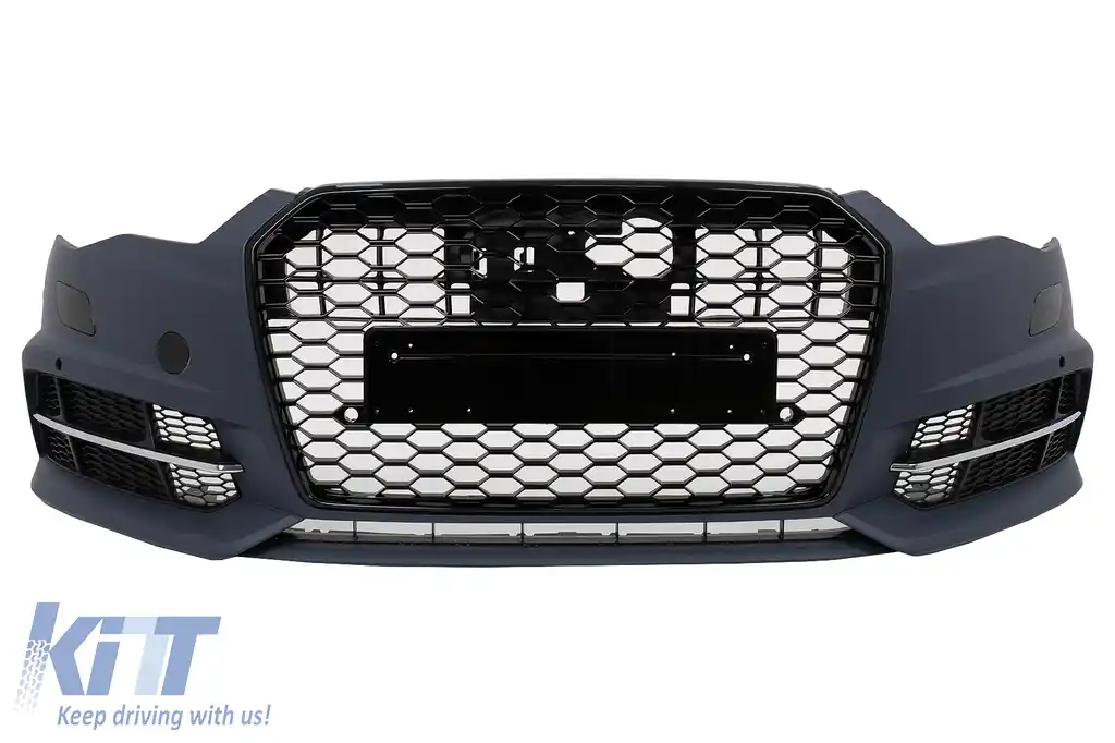 Pachet Exterior Complet compatibil cu Audi A6 C7 4G Limousine (2011-2018) Conversie la 2018 Design-image-6103162
