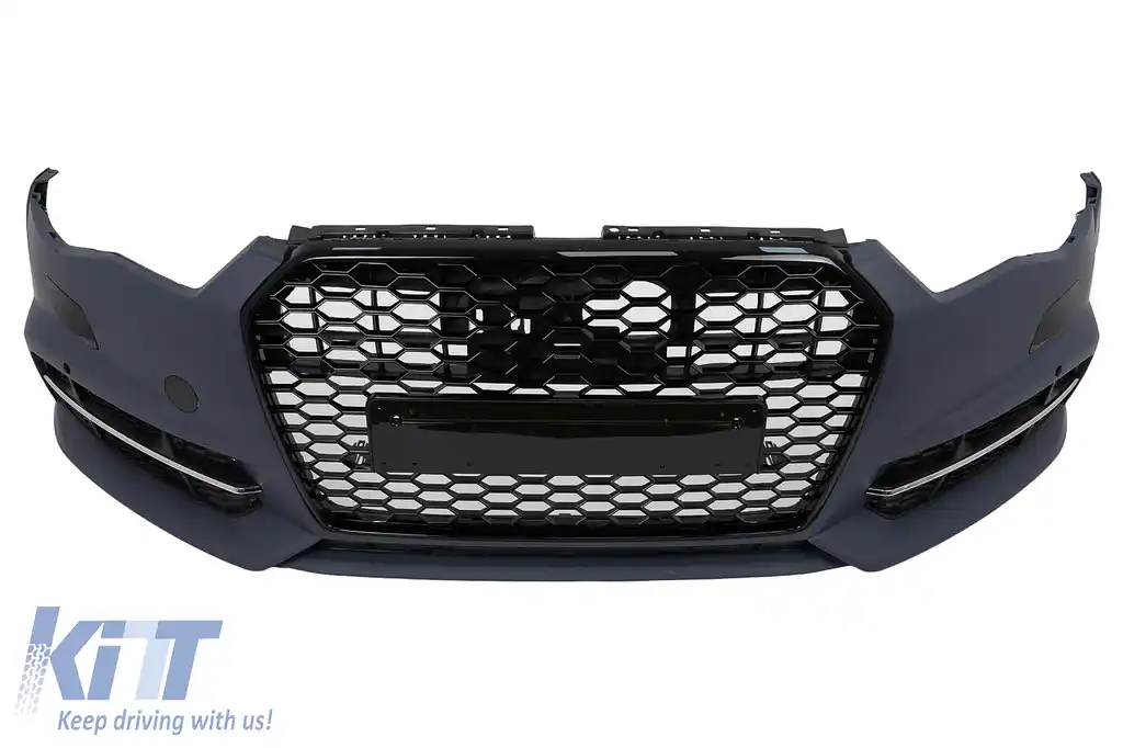 Pachet Exterior Complet compatibil cu Audi A6 C7 4G Limousine (2011-2018) Conversie la 2018 Design-image-6103163