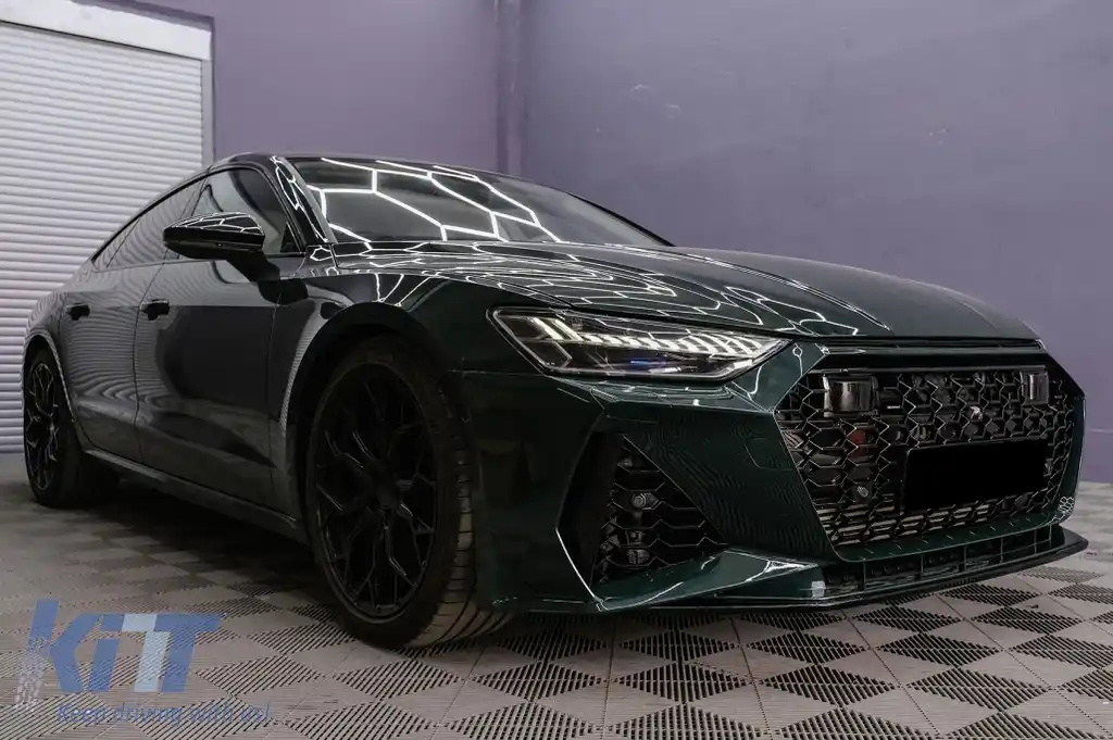 Pachet Exterior Complet compatibil cu Audi A7 4K8 (2018-2021) RS Design-image-6113203