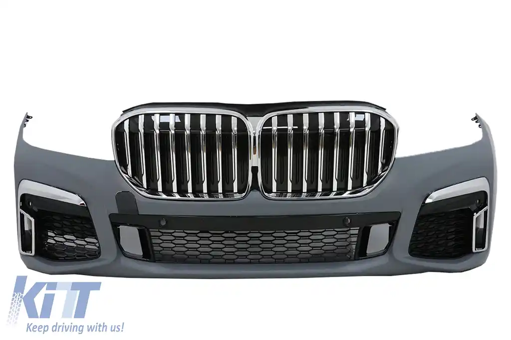 Pachet Exterior Complet compatibil cu BMW G12 Seria 7 (2015-2019) Conversie la G12 LCI 2020 Design-image-6092696