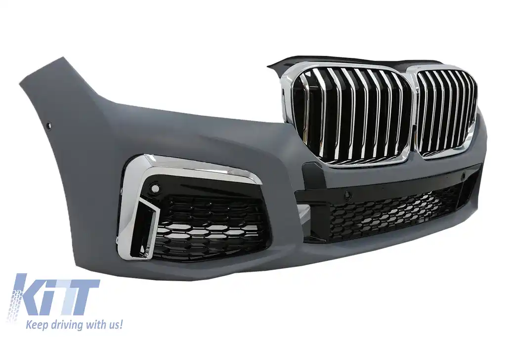 Pachet Exterior Complet compatibil cu BMW G12 Seria 7 (2015-2019) Conversie la G12 LCI 2020 Design-image-6092700