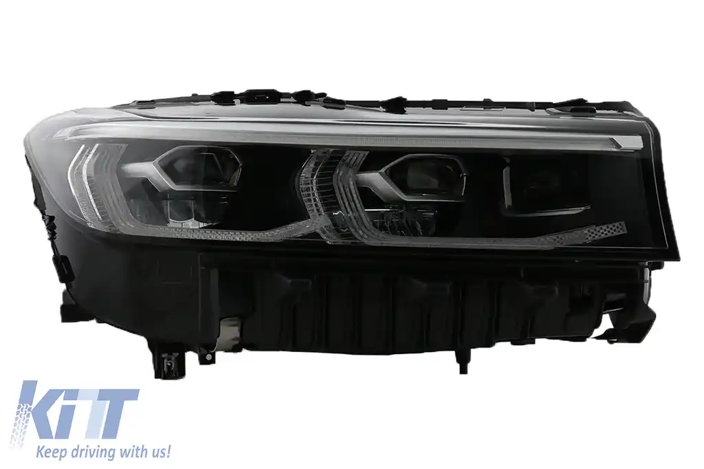 Pachet Exterior Complet compatibil cu BMW G12 Seria 7 (2015-2019) Conversie la G12 LCI 2020 Design-image-6092718
