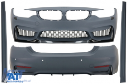 Pachet Exterior Complet compatibil cu BMW Seria 4 F32 Coupe F33 Cabrio (2013-2019) M4 Design-image-6003203