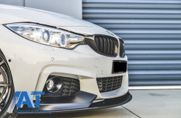 Pachet Exterior Complet compatibil cu BMW Seria 4 F32 F33 (2013-2016) M-Performance Design Coupe Cabrio Fara Proiectoare-image-6033742