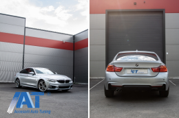 Pachet Exterior Complet compatibil cu BMW Seria 4 F36 Grand Coupe (2014-up) M-Performance Design-image-6033354