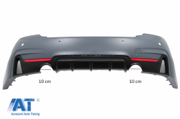 Pachet Exterior Complet compatibil cu BMW Seria 4 F36 Gran Coupe (2013-2019 ) M Sport Design Evacuare Dubla-image-6084225