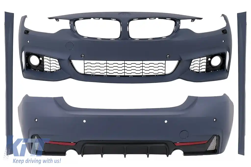 Pachet Exterior Complet compatibil cu BMW Seria 4 F36 Gran Coupe (2013-2019) M-Sport Design