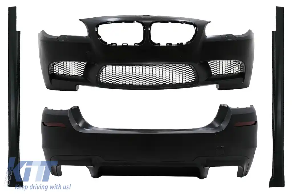Pachet Exterior Complet compatibil cu BMW Seria 5 F10 (2011-2017) M5 Design