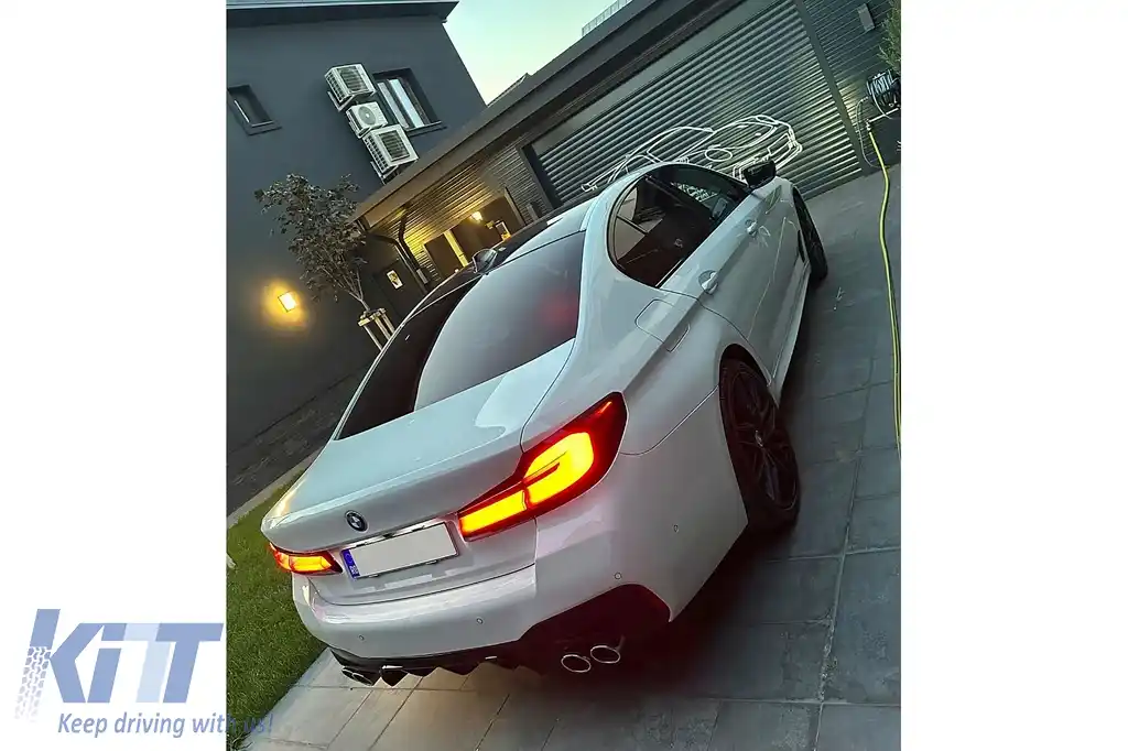 Pachet Exterior Complet compatibil cu BMW Seria 5 G30 LCI (2020-up) M5 Design-image-6114177