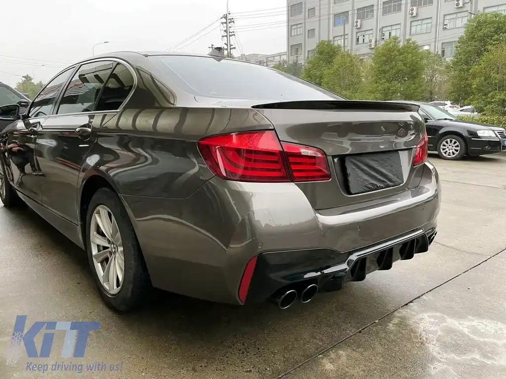 Pachet Exterior Complet compatibil cu BMW Seria 5 F10 (2010-2017) Conversie la G30 LCI M5 Design-image-6096379