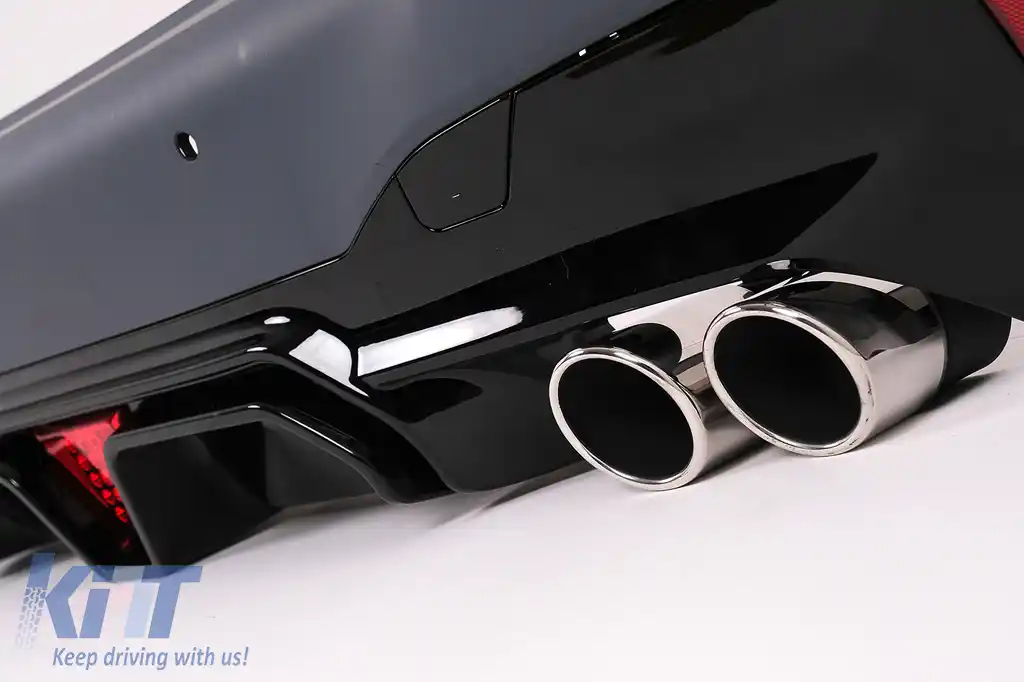 Pachet Exterior Complet compatibil cu BMW Seria 5 F10 (2010-2017) Conversie la G30 LCI M5 Design-image-6100695