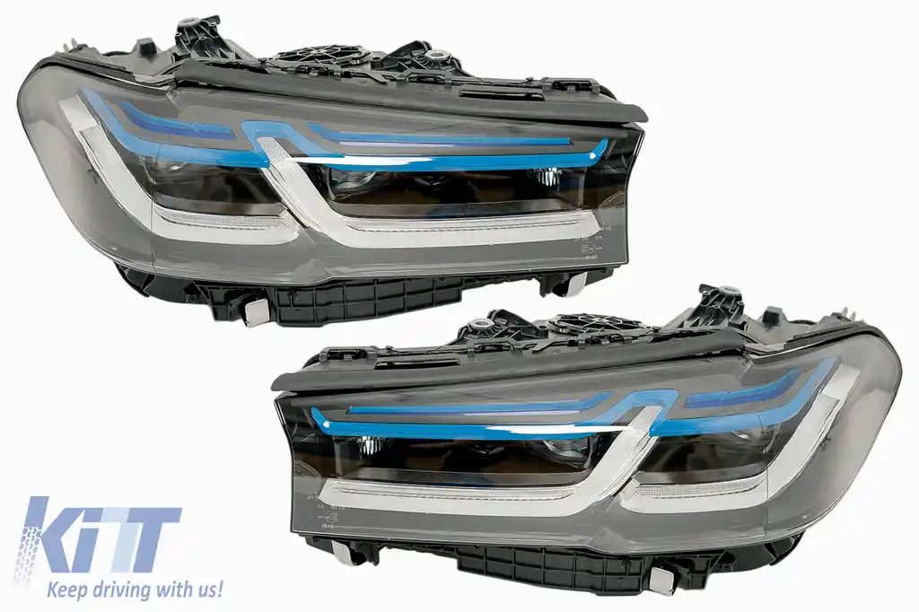 Pachet Exterior Complet compatibil cu BMW Seria 5 G30 (2017-2019) Conversie la G30 M5 LCI 2020 Design-image-6114428