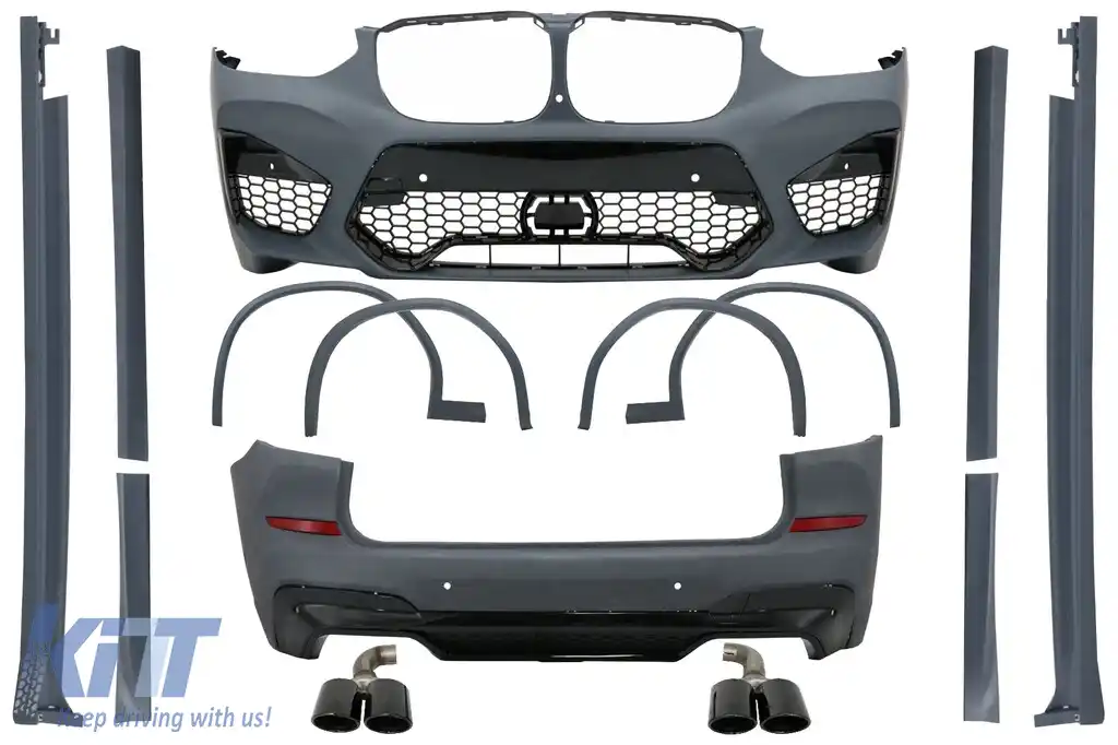 Pachet Exterior Complet compatibil cu BMW X3 G01 (2017-2020) X3M Design