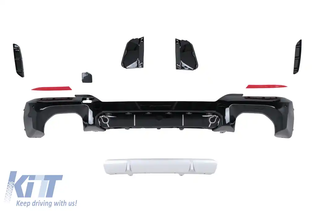 Pachet Exterior Complet compatibil cu BMW X3 G01 LCI (2021-2023) M Sport Design-image-6128236