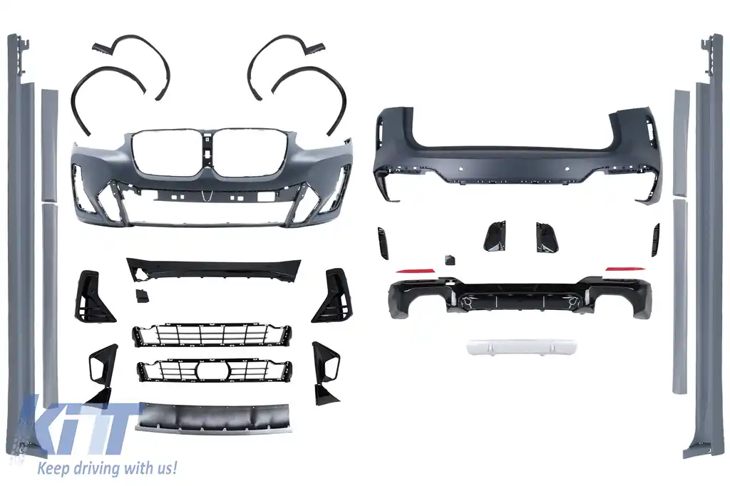 image-0-Pachet Exterior Complet compatibil cu BMW X3 G01 LCI (2021-2023) M Sport Design