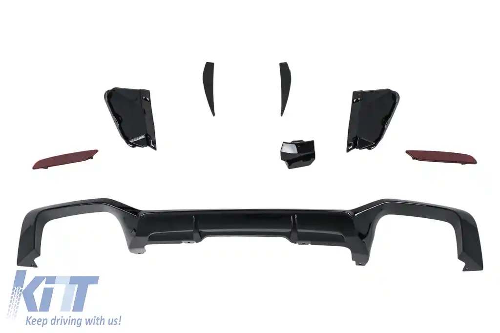 Pachet Exterior Complet compatibil cu BMW X4 G02 LCI SUV (2021-2025) M Sport Design-image-6128273