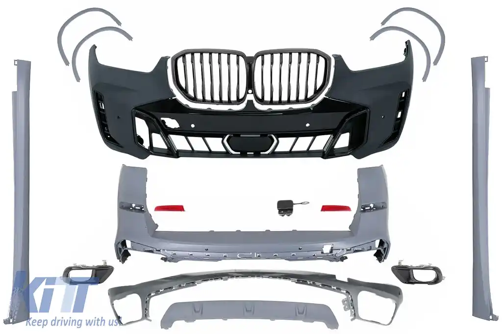 Pachet Exterior Complet compatibil cu BMW X5 G05 LCI (2023-up) M-Tech Design