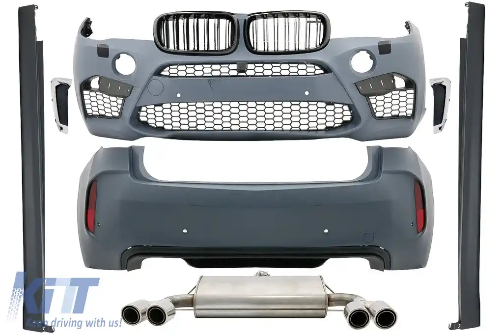 Pachet Exterior complet compatibil cu BMW X6 F16 (2015-2020) X6M Design