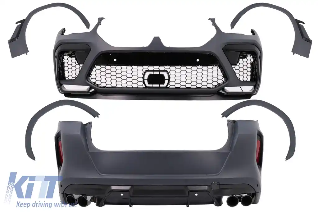 Pachet Exterior Complet compatibil cu BMW X6 G06 (2018-2022) X6M Design