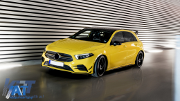 Pachet Exterior Complet compatibil cu Mercedes A-Class W177 5 Usi Hatchback (2018-2022) A35 Design-image-6087419