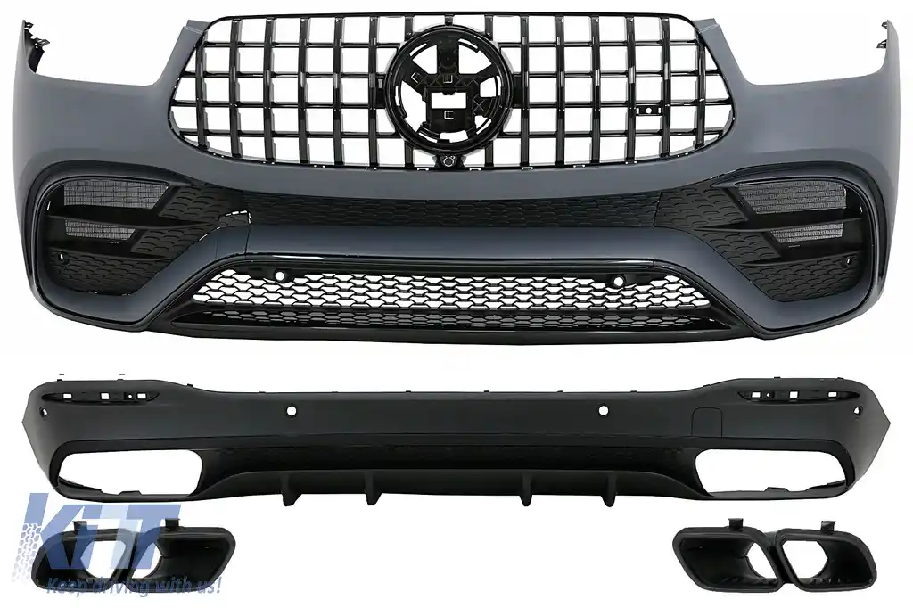 Pachet Exterior Complet compatibil cu Mercedes GLE W167 SUV Sport Line (2019-Up) GLE 63S Design