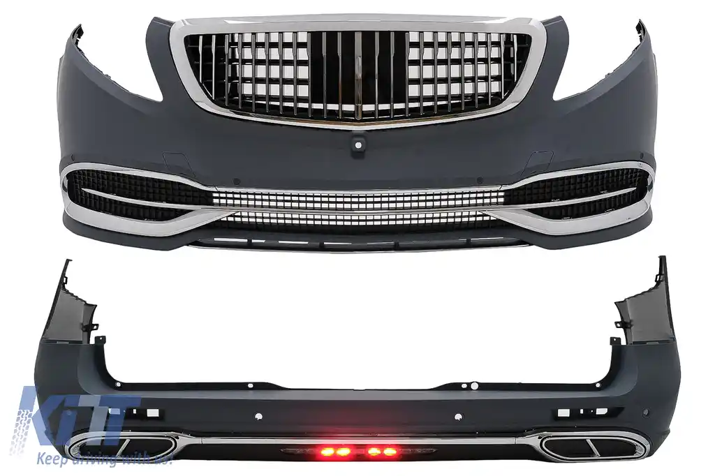 Pachet Exterior Complet compatibil cu Mercedes V-Class W447 (2014-03.2019)  2020 Design