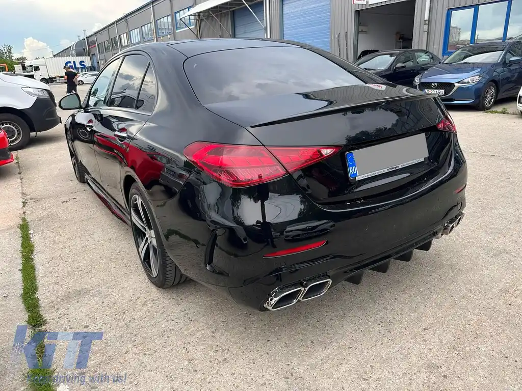 Pachet Exterior Complet compatibil cu Mercedes C-Class W206 Sedan (2021-) C63 Design-image-6300577