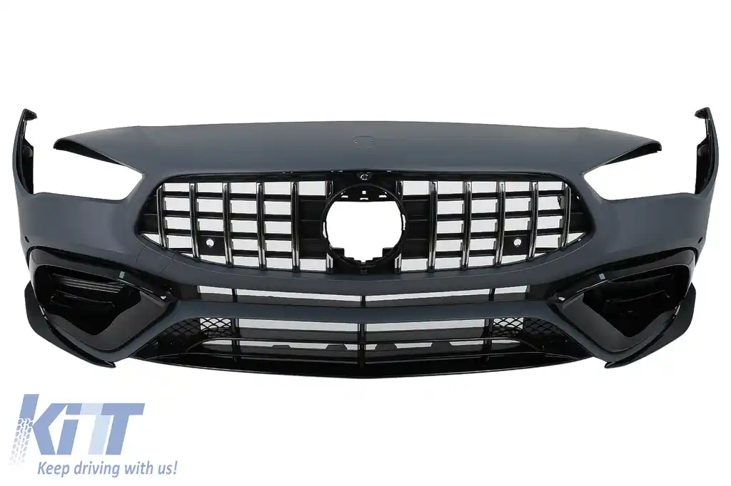 Pachet Exterior Complet compatibil cu Mercedes CLA C118 Sedan X118 Shooting Brake (2019-) CLA45 Design-image-6109656