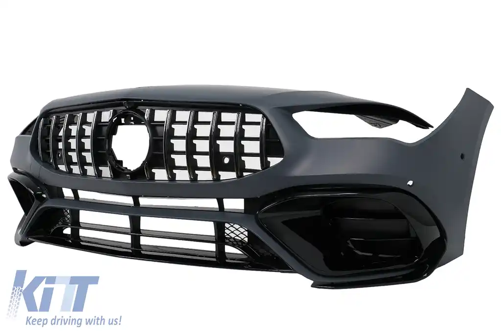 Pachet Exterior Complet compatibil cu Mercedes CLA C118 Sedan X118 Shooting Brake (2019-) CLA45 Design-image-6109657