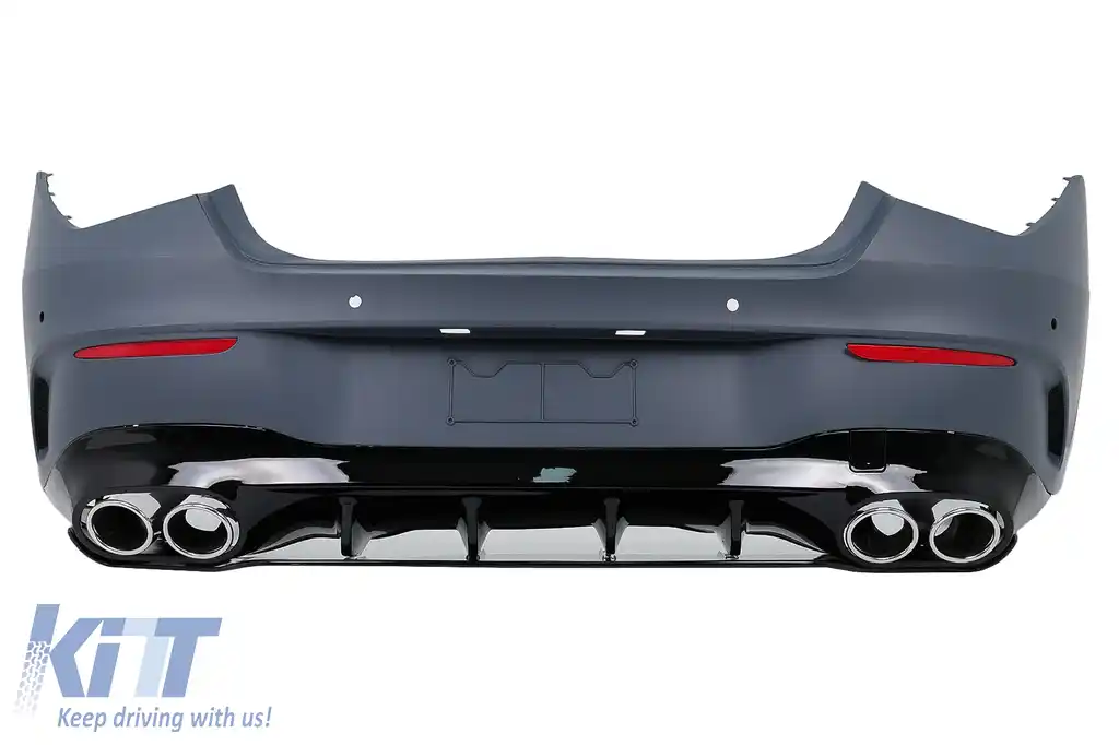 Pachet Exterior Complet compatibil cu Mercedes CLA C118 Sedan X118 Shooting Brake (2019-) CLA45 Design-image-6109662