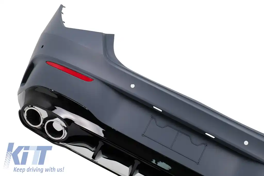 Pachet Exterior Complet compatibil cu Mercedes CLA C118 Sedan X118 Shooting Brake (2019-) CLA45 Design-image-6109663