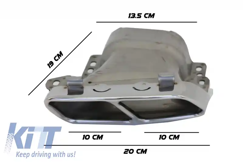 Pachet Exterior Complet compatibil cu Mercedes A-Class W176 (2012-2018) Facelift A45 Design-image-6108156
