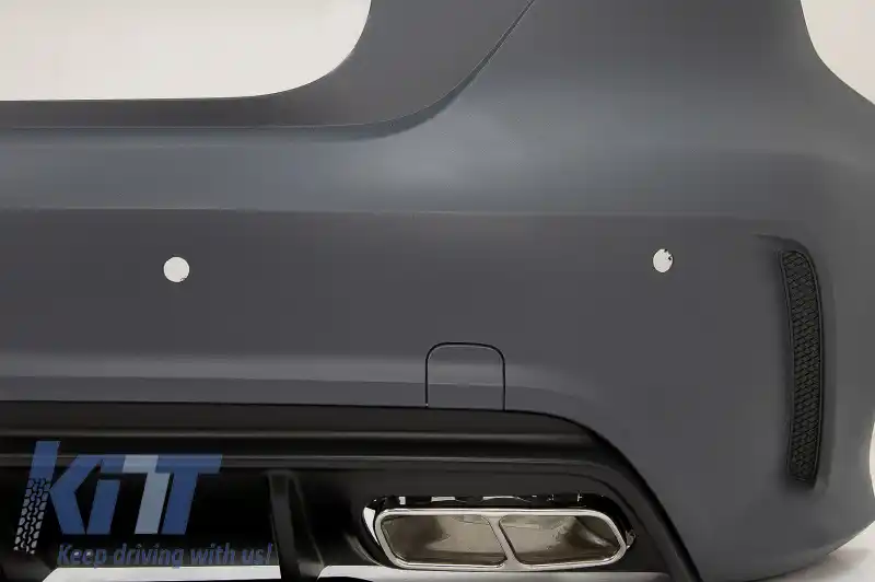 Pachet Exterior Complet compatibil cu Mercedes A-Class W176 (2012-2018) Facelift A45 Design-image-6108160