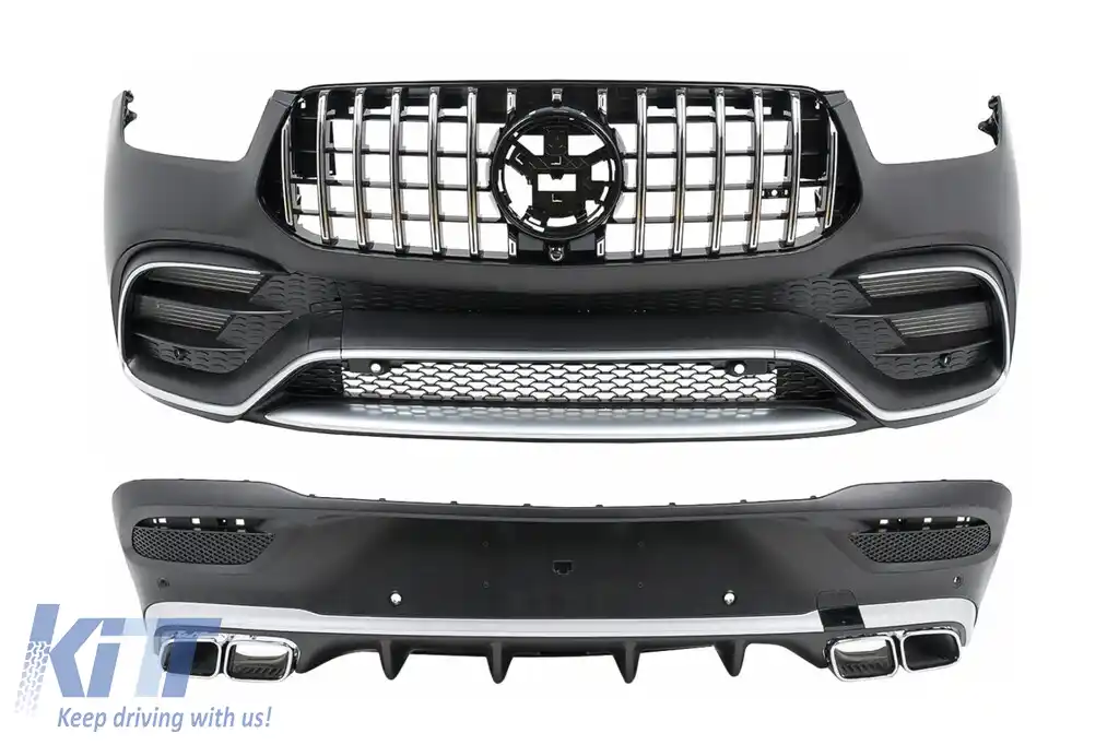 Pachet Exterior Complet compatibil cu Mercedes GLE SUV Coupe C167 Sport Line (2019-06.2023) GLE 63S Design