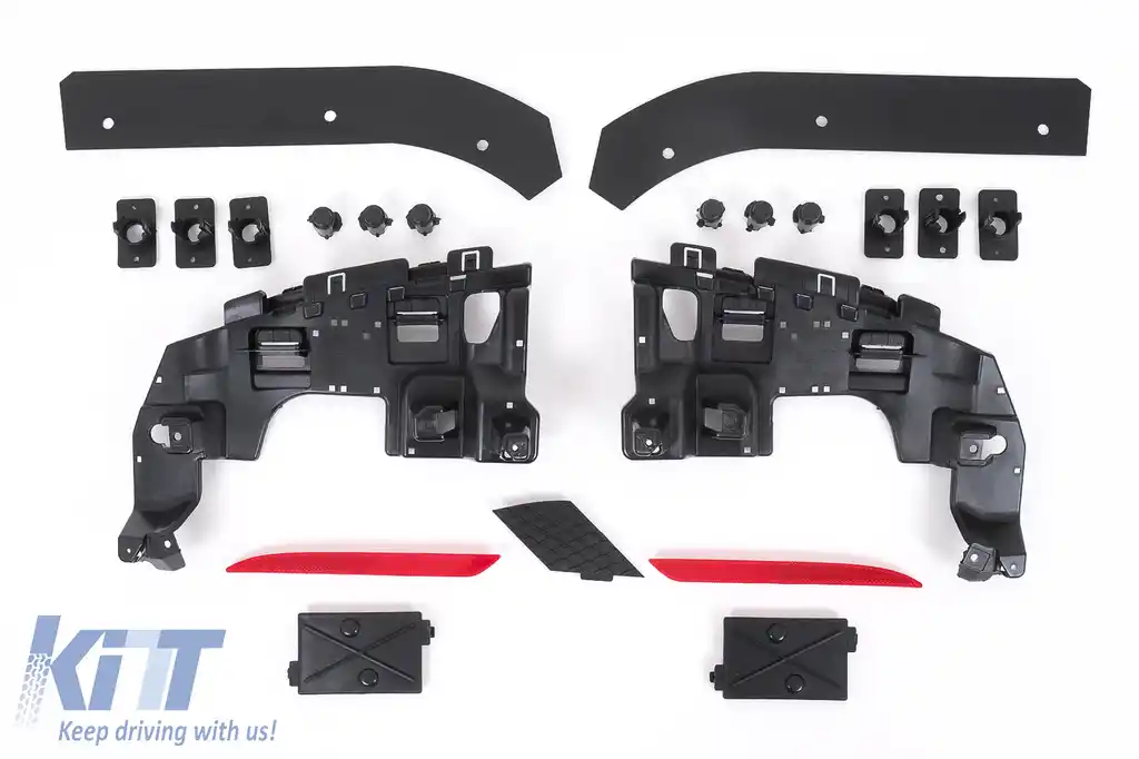 Pachet Exterior Complet compatibil cu Mercedes GL-Class X166 (2012-2016) Conversie la 2016 GL63 Design-image-6114881