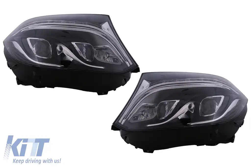 Pachet Exterior Complet compatibil cu Mercedes GL-Class X166 (2012-2016) Conversie la 2016 GL63 Design-image-6114884