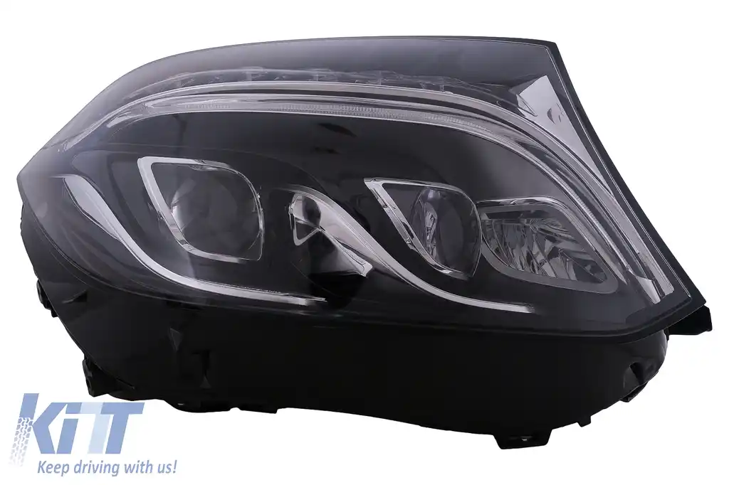 Pachet Exterior Complet compatibil cu Mercedes GL-Class X166 (2012-2016) Conversie la 2016 GL63 Design-image-6114885