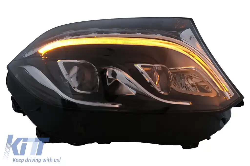 Pachet Exterior Complet compatibil cu Mercedes GL-Class X166 (2012-2016) Conversie la 2016 GL63 Design-image-6114888