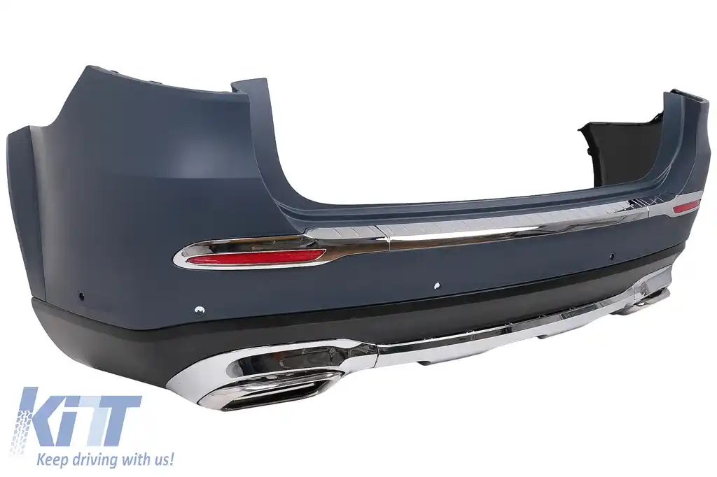 Pachet Exterior Complet compatibil cu Mercedes GLS SUV X167 (2019-2023) Conversie la 2024 Design-image-6113914