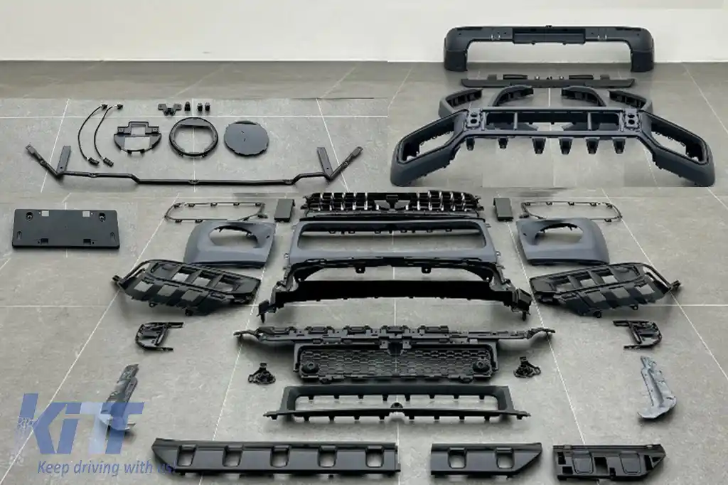 Pachet Exterior Complet compatibil cu Mercedes G-Class W464 (2018-2022) Upgrade la W465 G63 Design