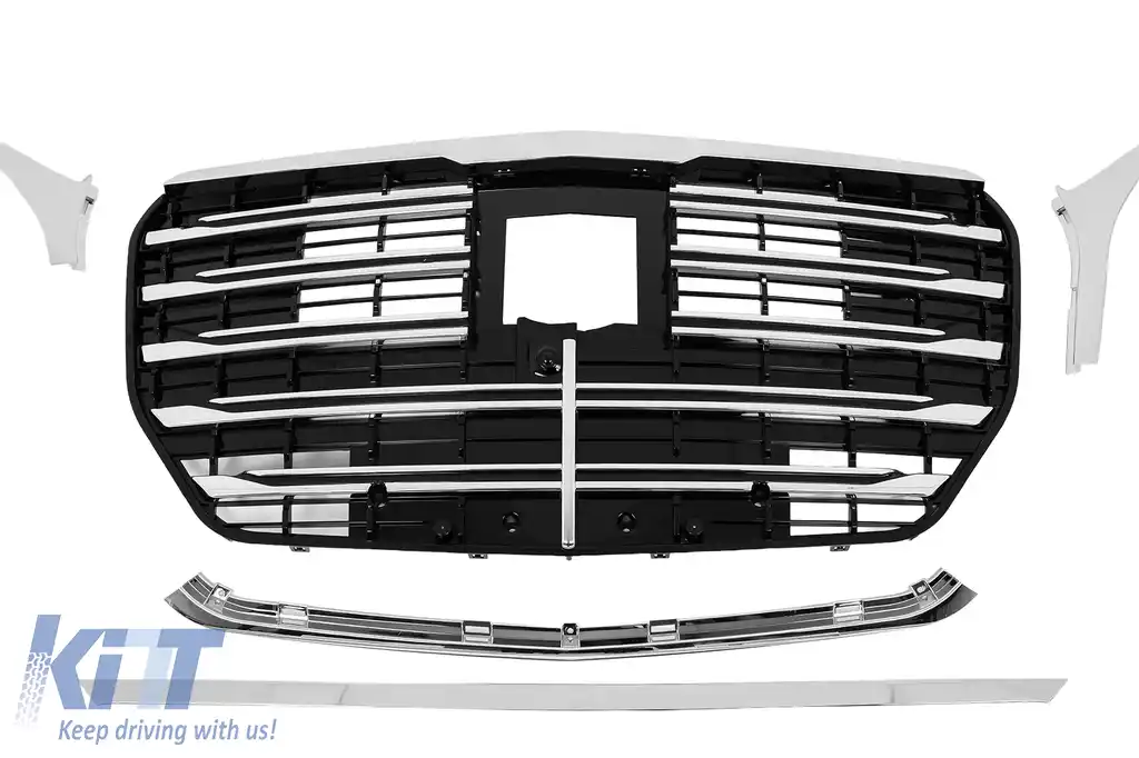 Pachet Exterior Complet compatibil cu Mercedes Vito  (2016-2023) Conversie la  2024 V Design-image-6127320